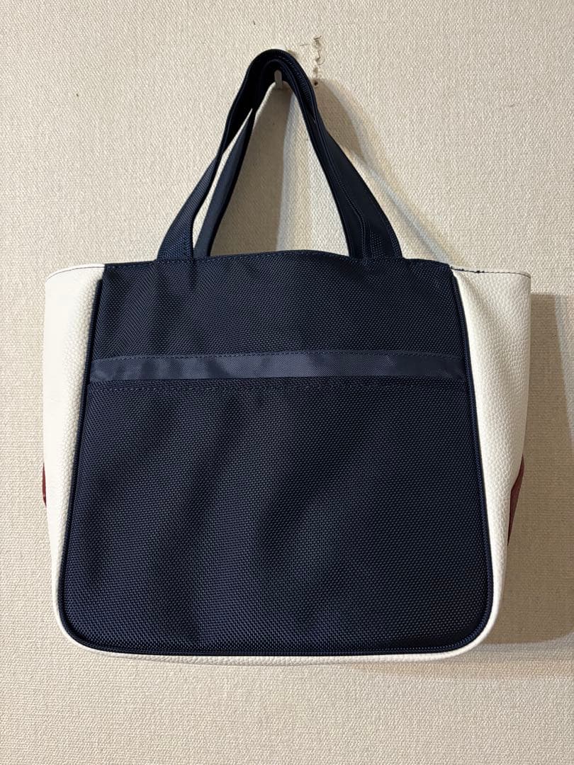 未使用に近い　ジョーンズゴルフ　JONES ゴルフカートバッグ ネイビー白