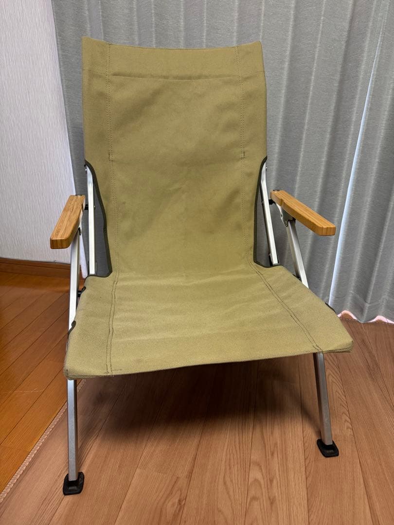 スノーピーク　ローチェア30 カーキ&アームレスト
