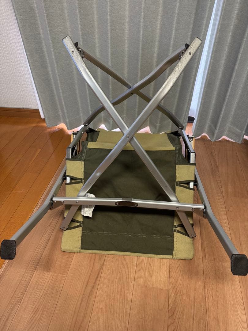 スノーピーク　ローチェア30 カーキ&アームレスト