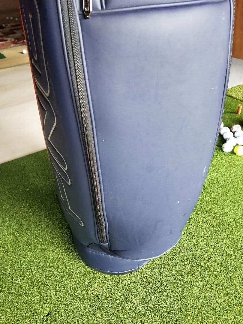 ゴルフバック　ネームプレート付き　売切になる時もあります。　（値引可能）