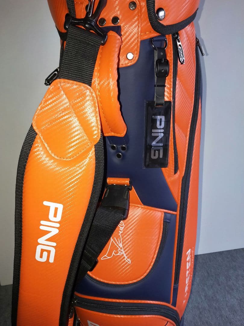 ゴルフバック　ネームプレート付き　売切になる時もあります。　（値引可能）