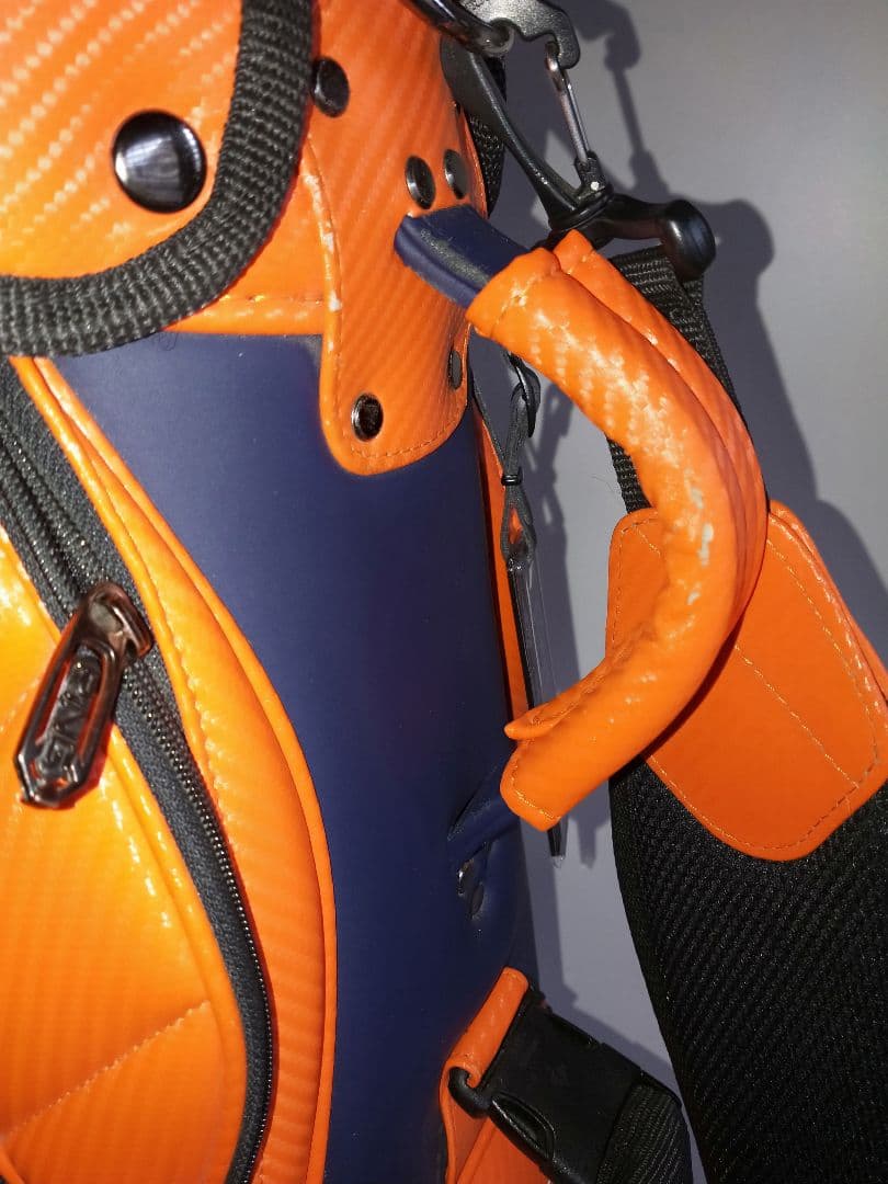 ゴルフバック　ネームプレート付き　売切になる時もあります。　（値引可能）