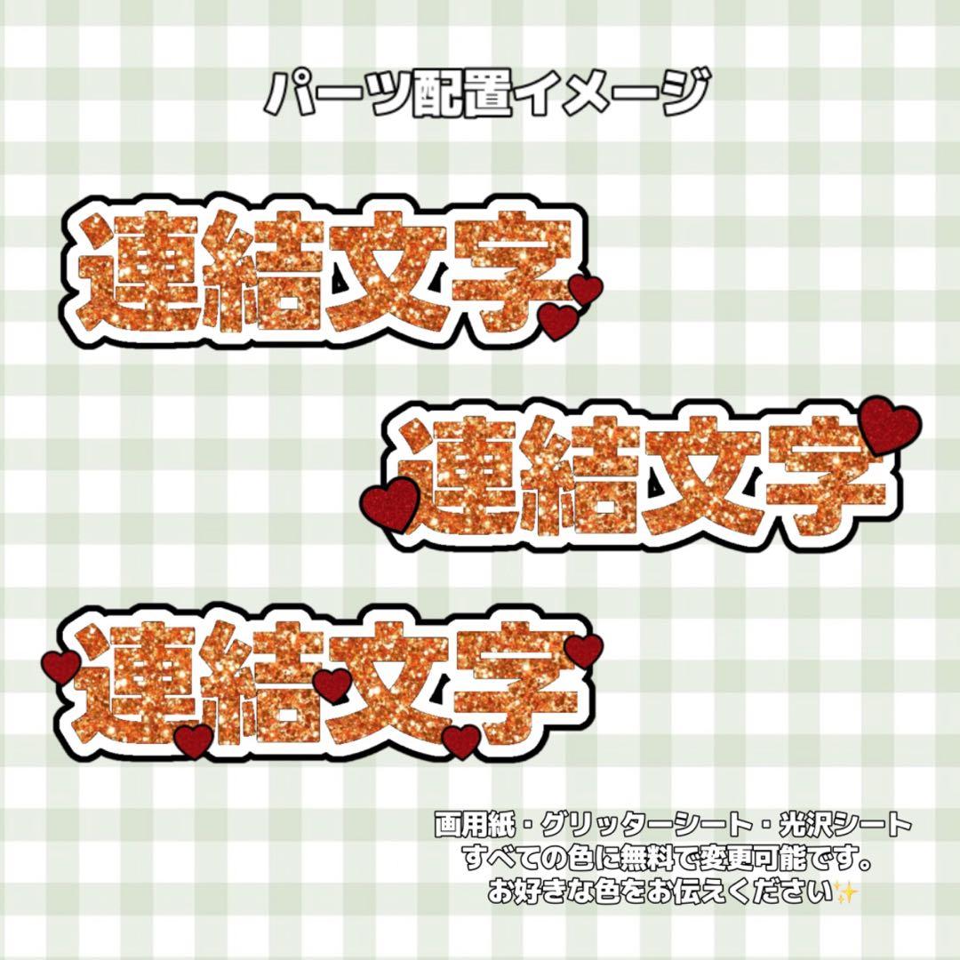 連結文字パネル　オーダー受付中！