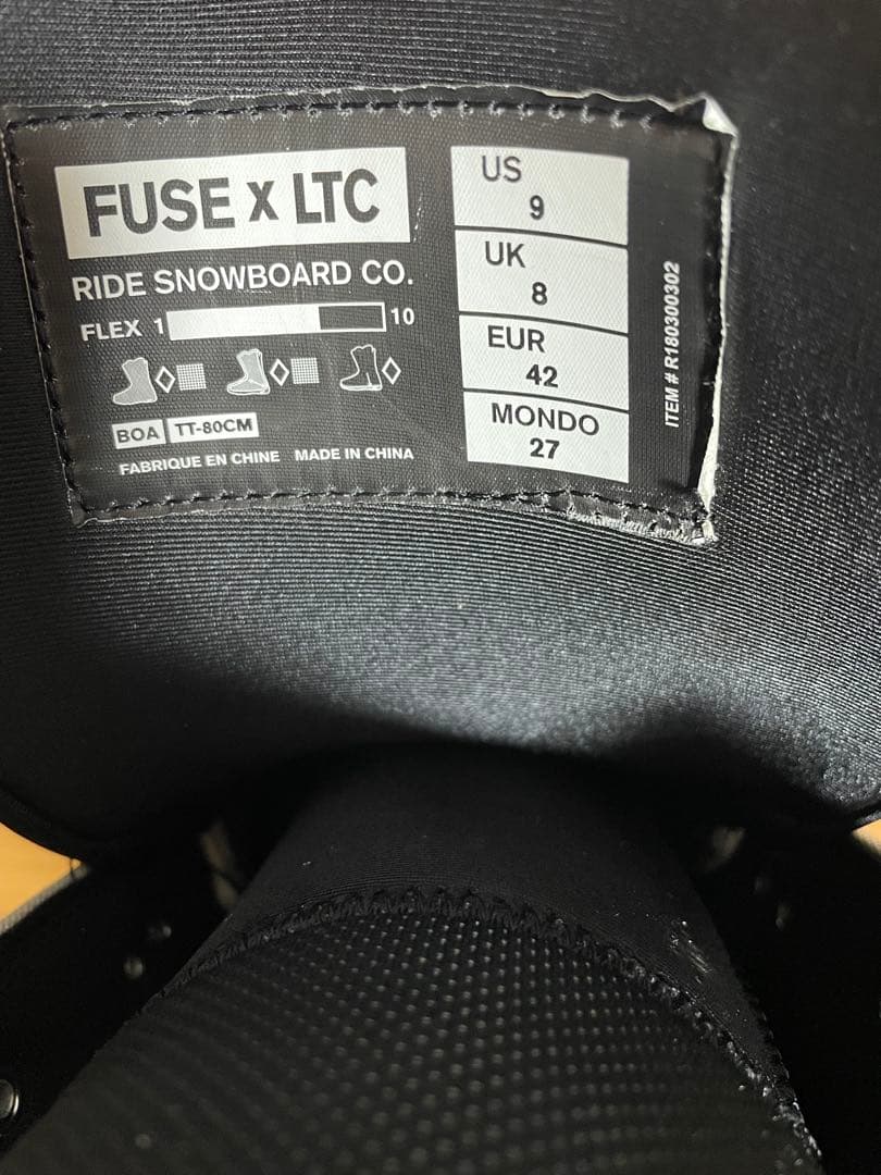 スノーボードブーツ　RIDE