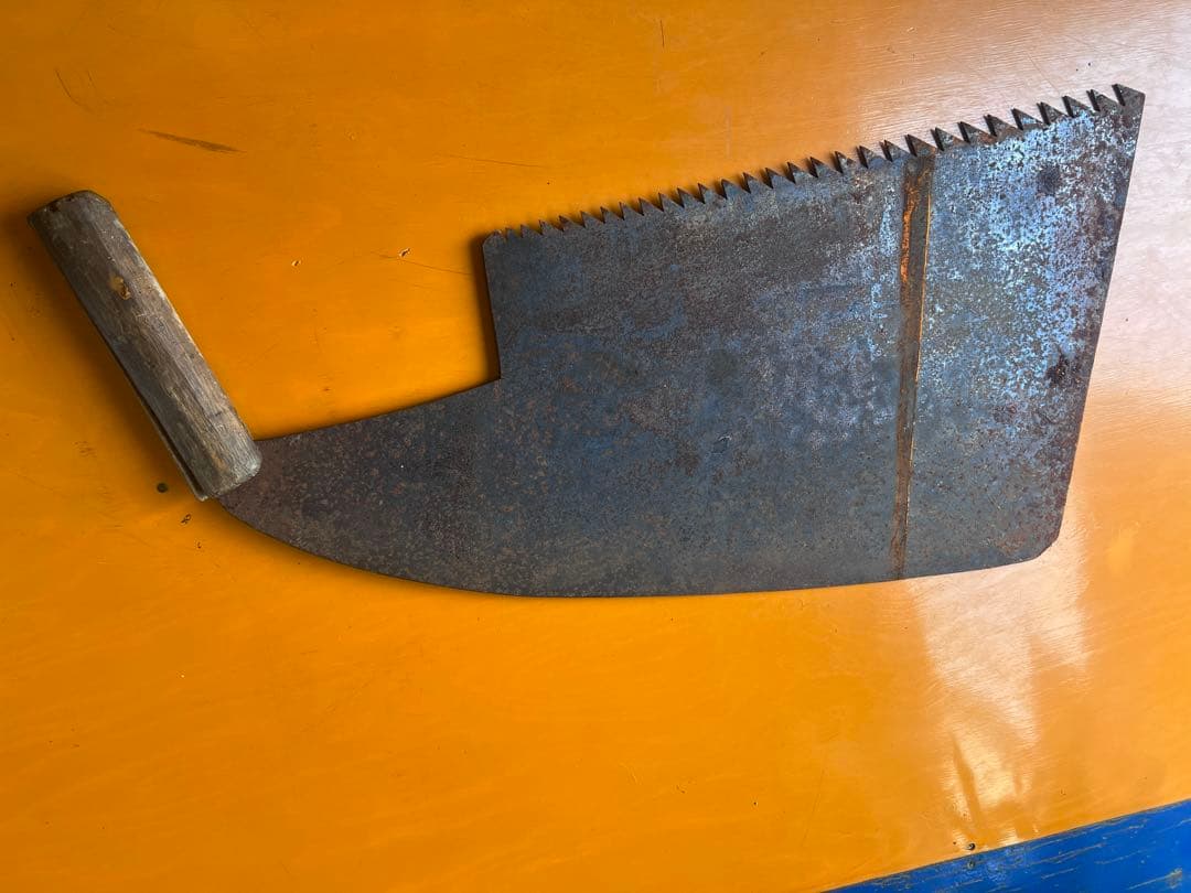 アンティーク 手道具 鉄製 60cm