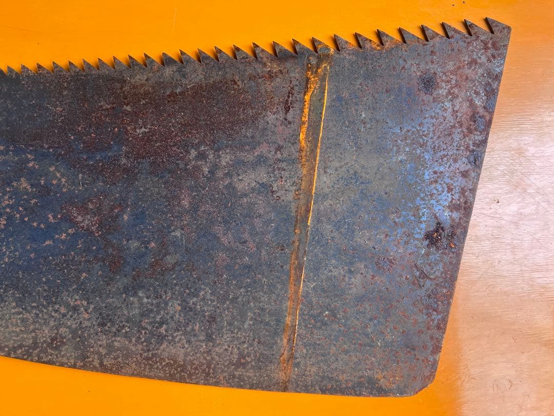 アンティーク 手道具 鉄製 60cm