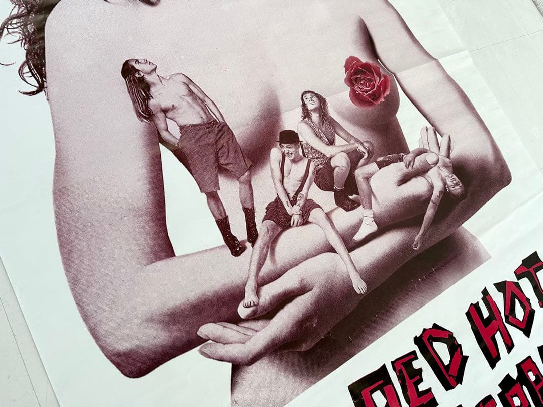 超超ビッグサイズ 80s レッドホットチリペッパーズ マザーズミルク ポスター