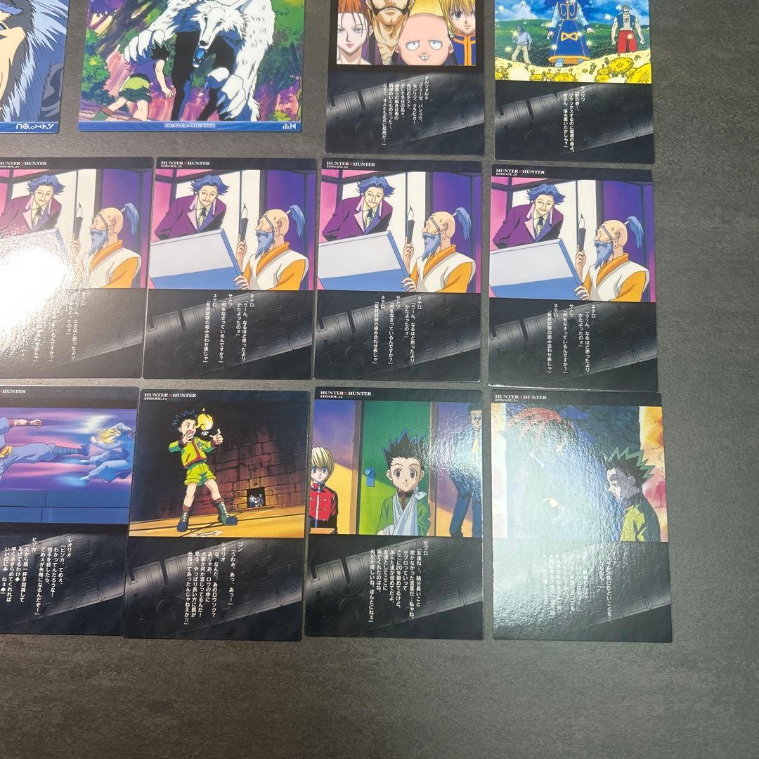 HUNTER×HUNTER カードダスマスターズ　まとめ売り　18枚