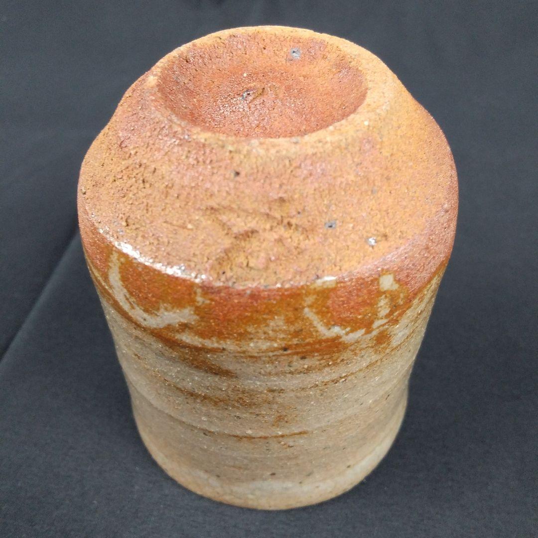 唐津焼　西岡良弘　氏作　絵唐津湯呑み茶碗　湯呑み茶碗