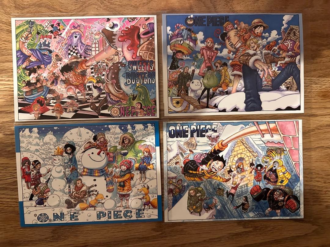 限定　ONE PIECE ベースショップ　ポストカード　コンプリートセット