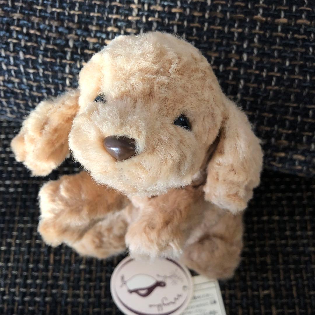 パプス　モンスイユ　ぬいぐるみ　子犬　いぬ　トイプードル　マスコット