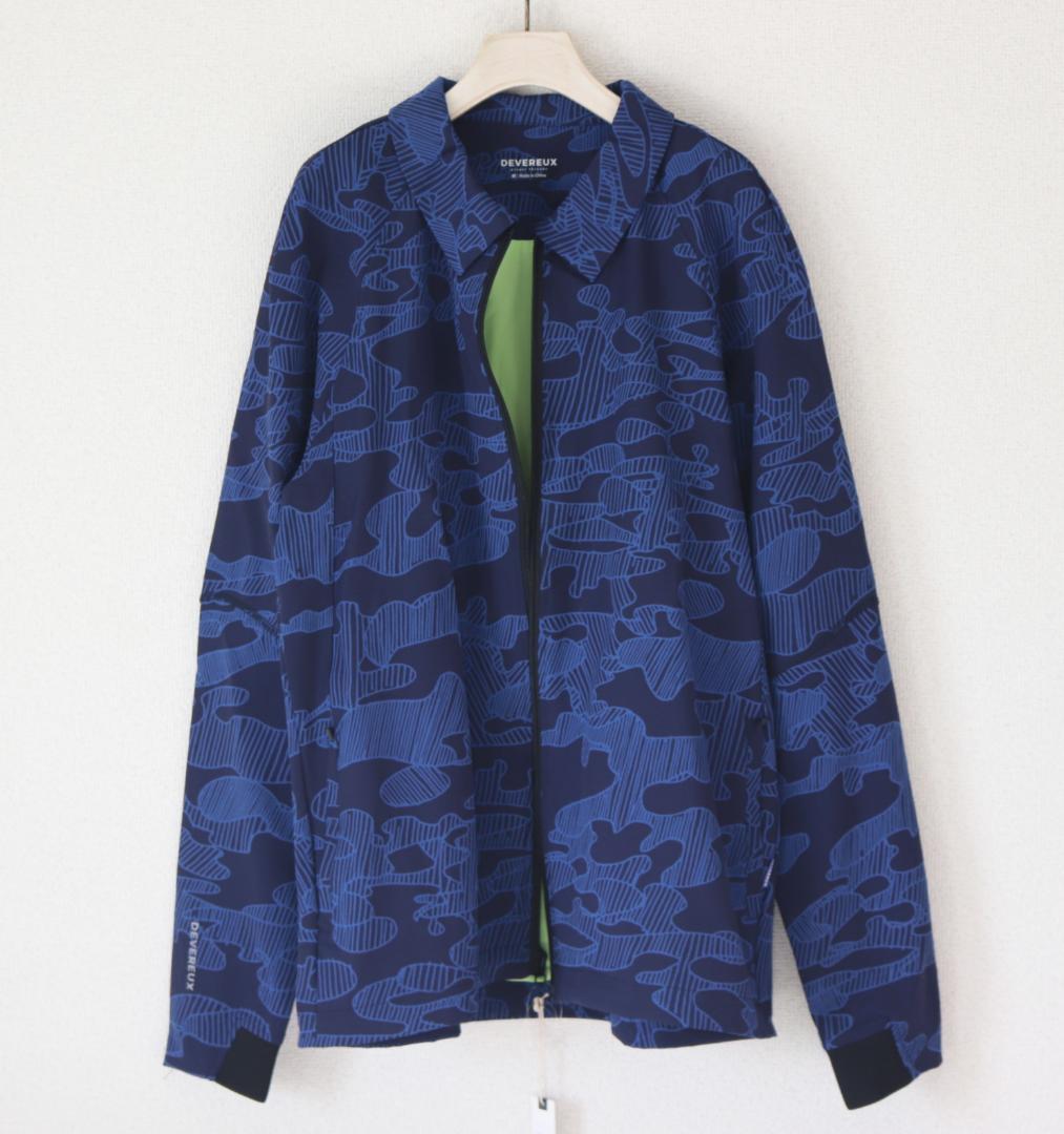 新品タグ付き【デヴァロー ゴルフ】テクニカルジャケット ブルゾン M