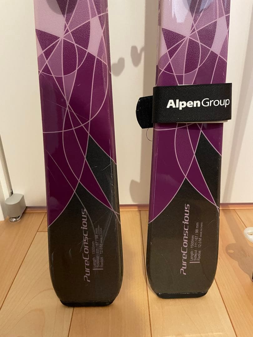 Pure Conscious 150スキー板、ストック118