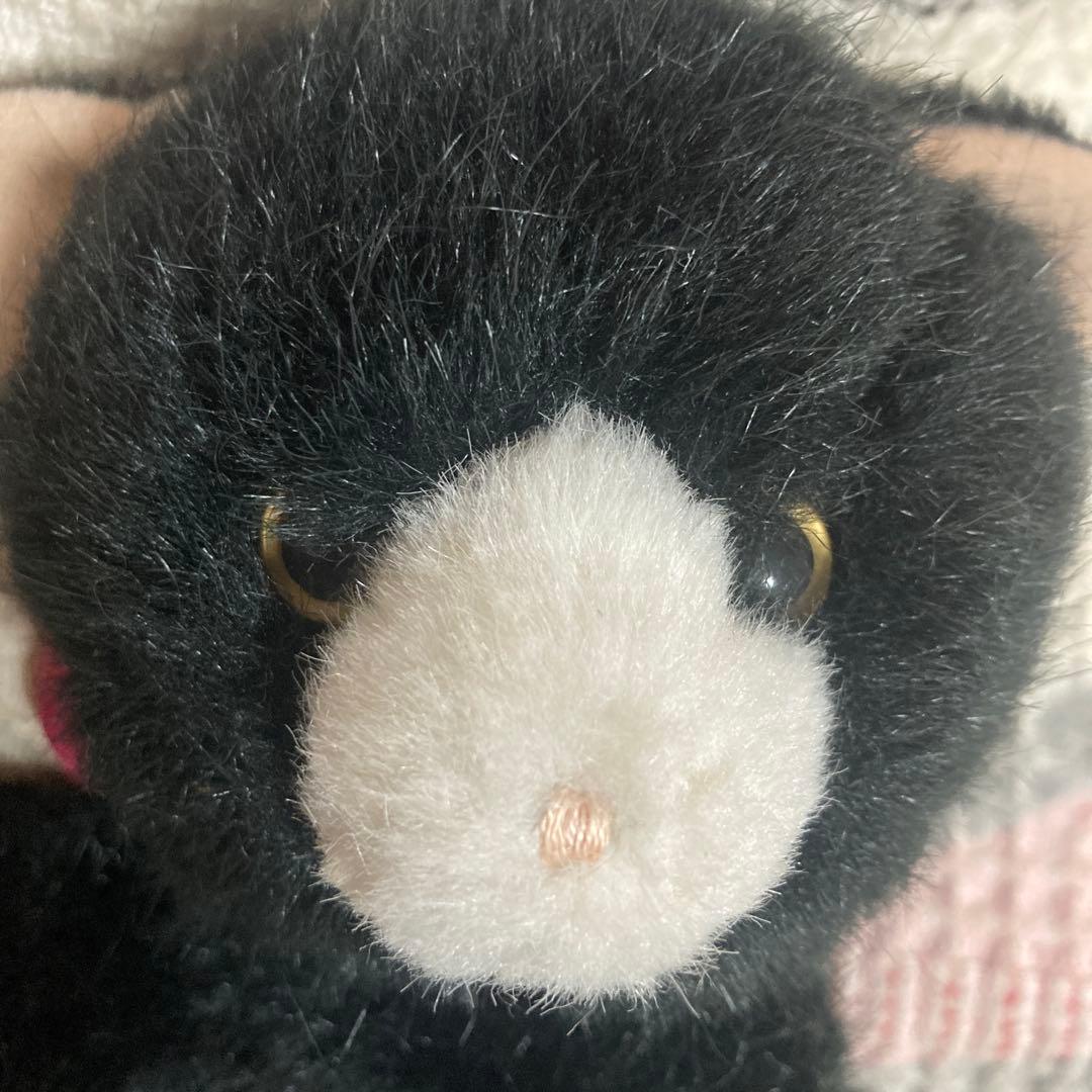 モンスイユ　 MAY BLUE シャム猫シリーズ　黒猫 ぬいぐるみ