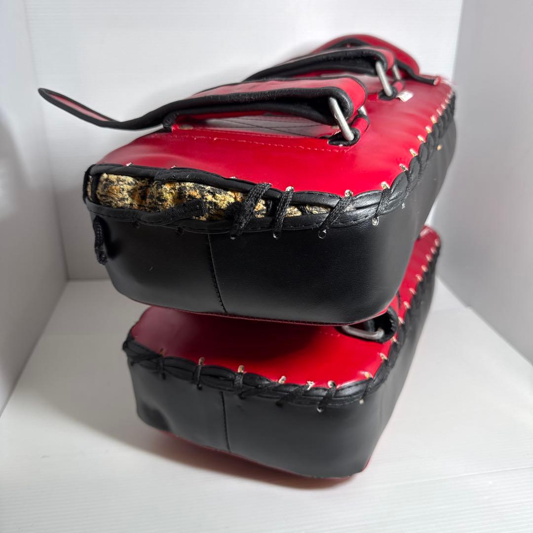 朝倉未来&海 直筆サイン入り パンチングミット&キックミット 2点セット