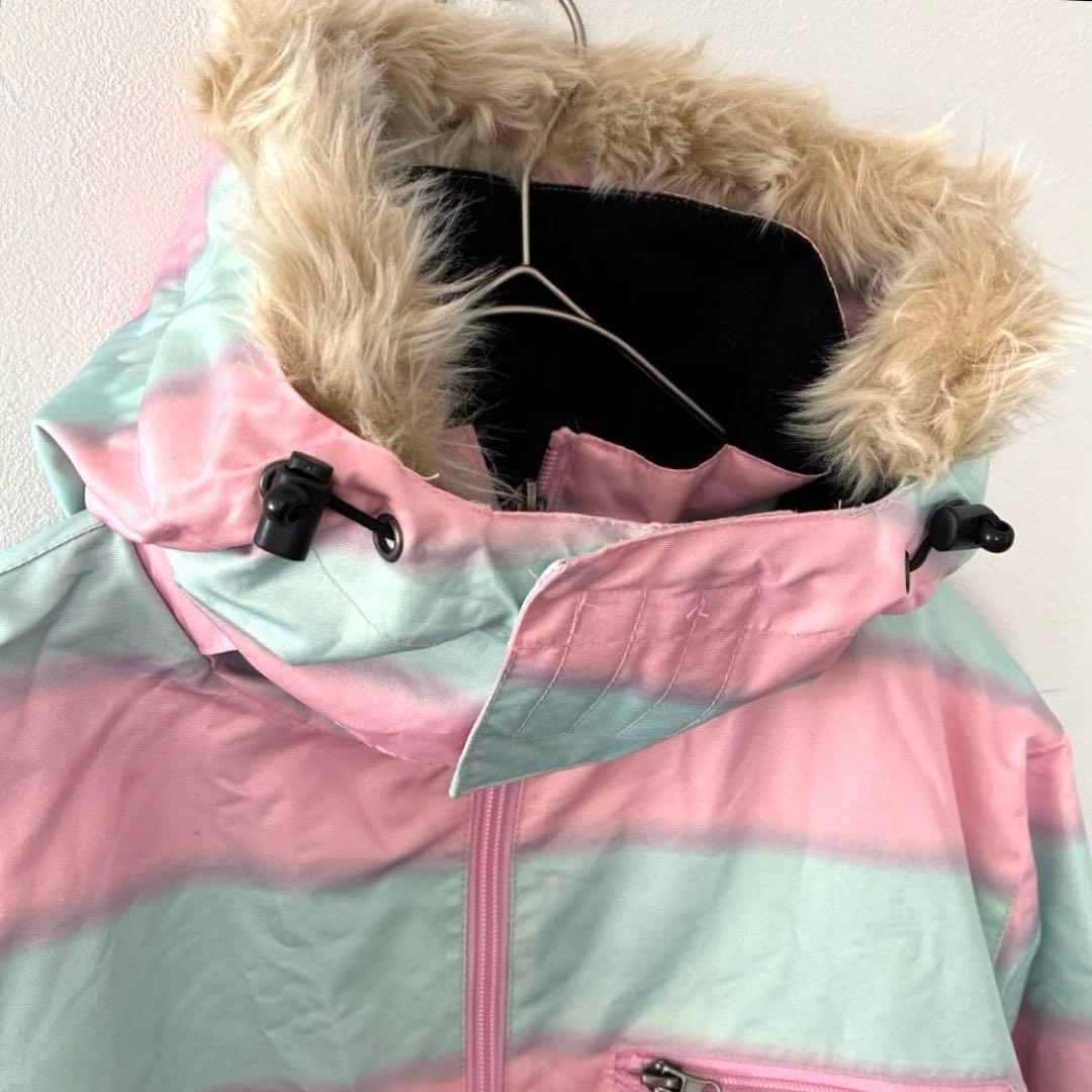 RE:PRE リプリ／スキー スノボ ウェア 上下セット パステル Lサイズ