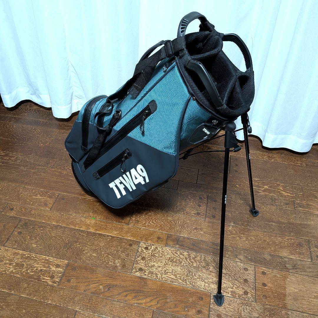 【極美品】TFW49 FORTYNINE キャディバッグ フードカバー付き