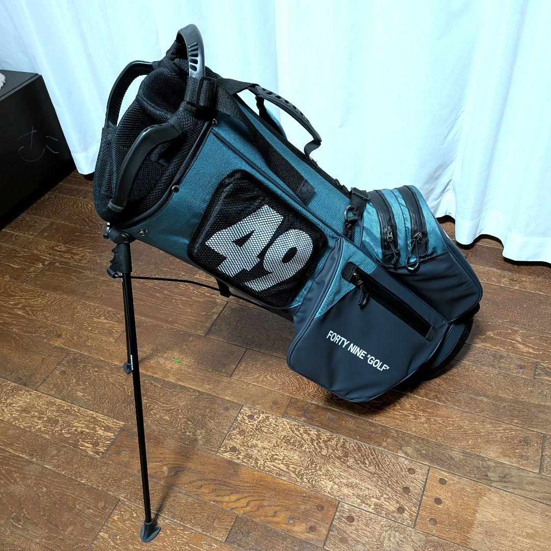 【極美品】TFW49 FORTYNINE キャディバッグ フードカバー付き