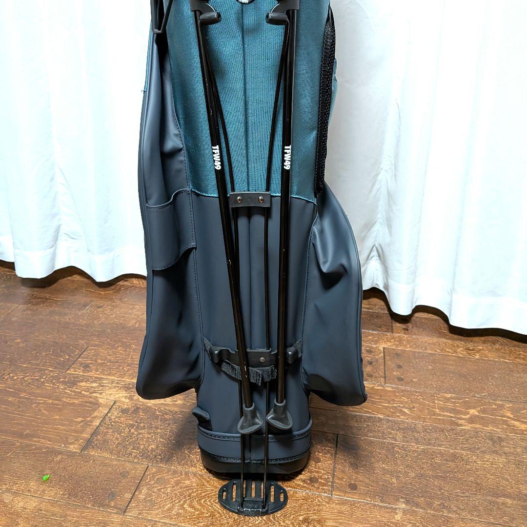 【極美品】TFW49 FORTYNINE キャディバッグ フードカバー付き
