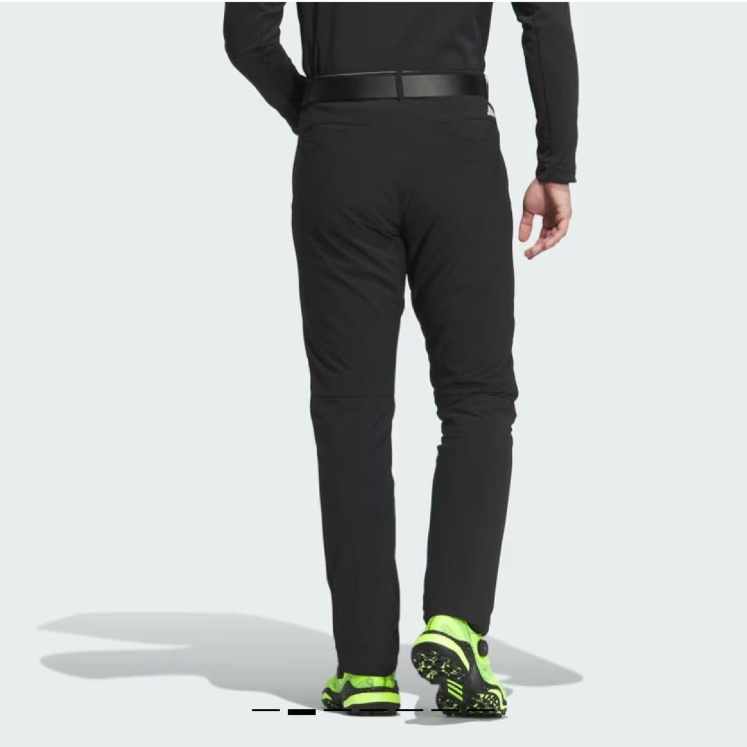 新品 FROST GUARD アディダス 中綿 ゴルフパンツ 82 ブラック