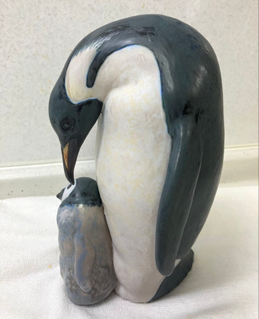 LLADRO ペンギンの愛　親子 “ Penguin love ” ＊廃盤