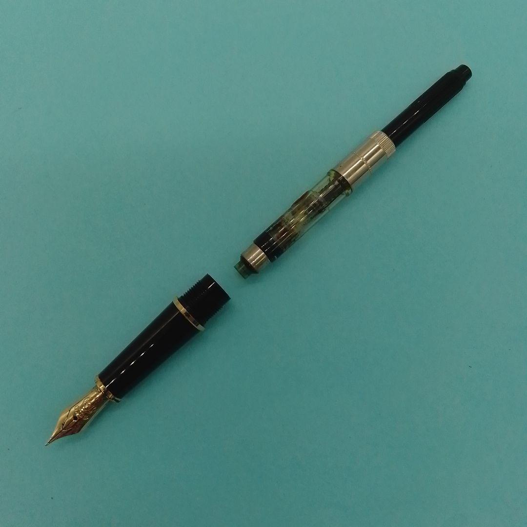 LA07 モンブラン 極美品 マイスターシュテュック 万年筆 ペン先14K