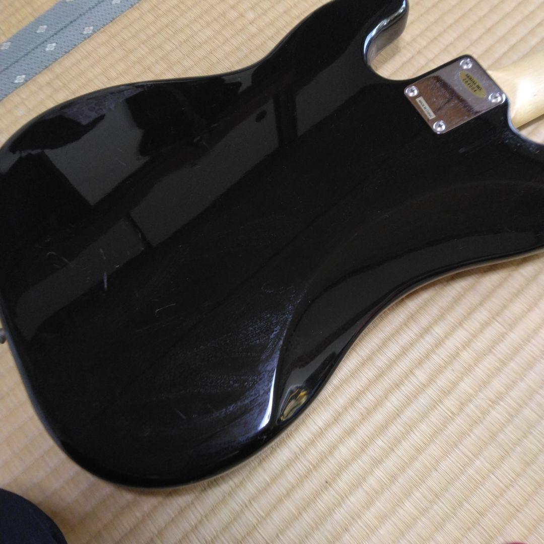 BUSKER'S エレキベース ブラックキャップ欠品