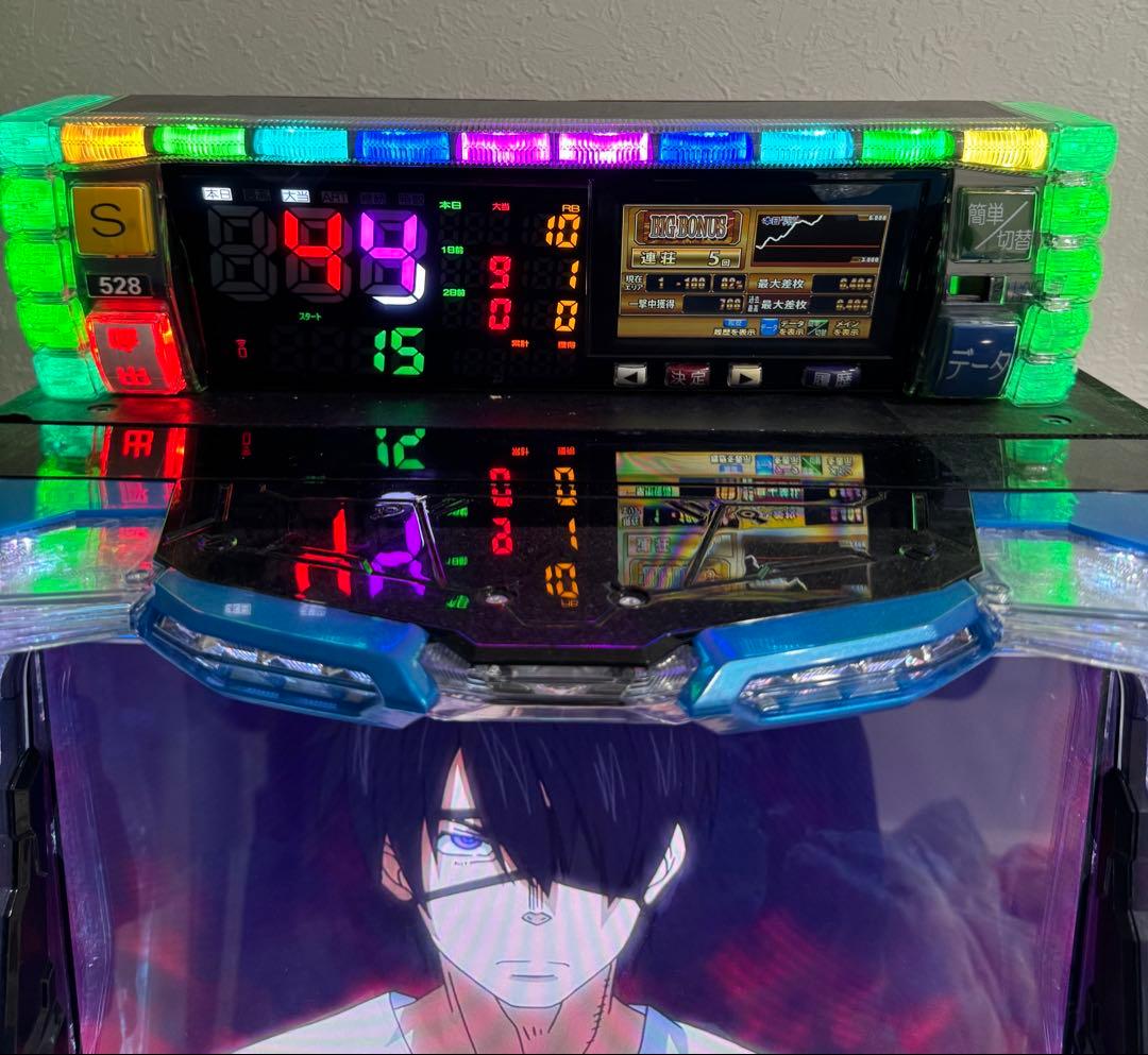 データカウンター付き L炎炎ノ消防隊jGスマスロ実機デー太郎11 スロット用付き