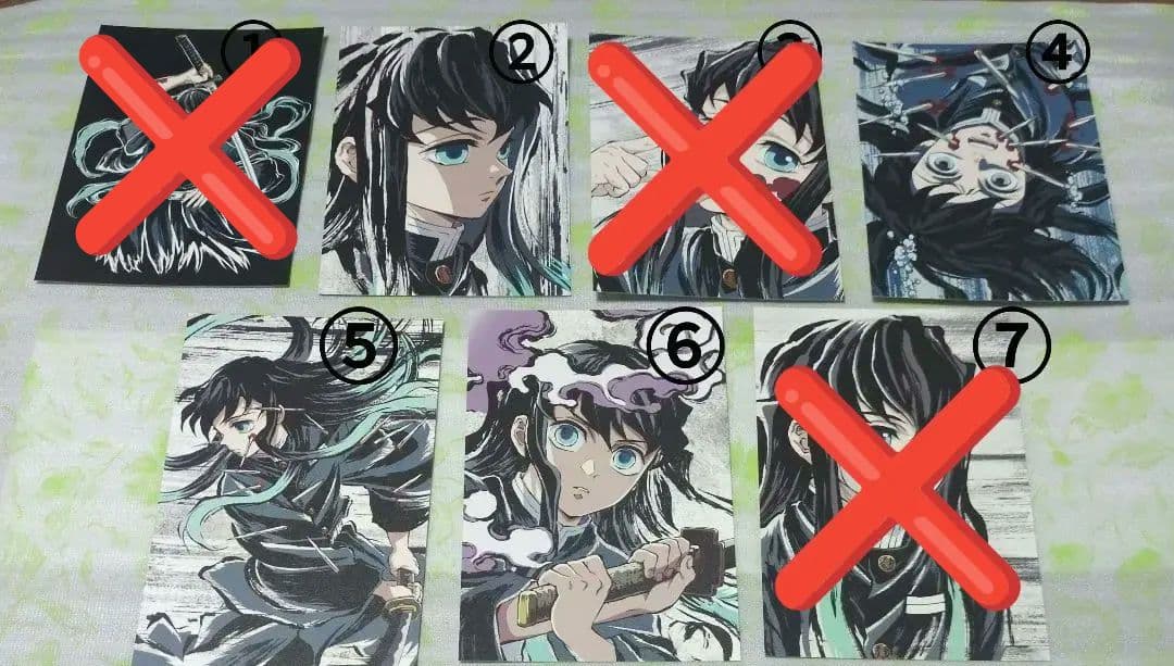 鬼滅の刃　全集中展　幕間画ポストカードセット