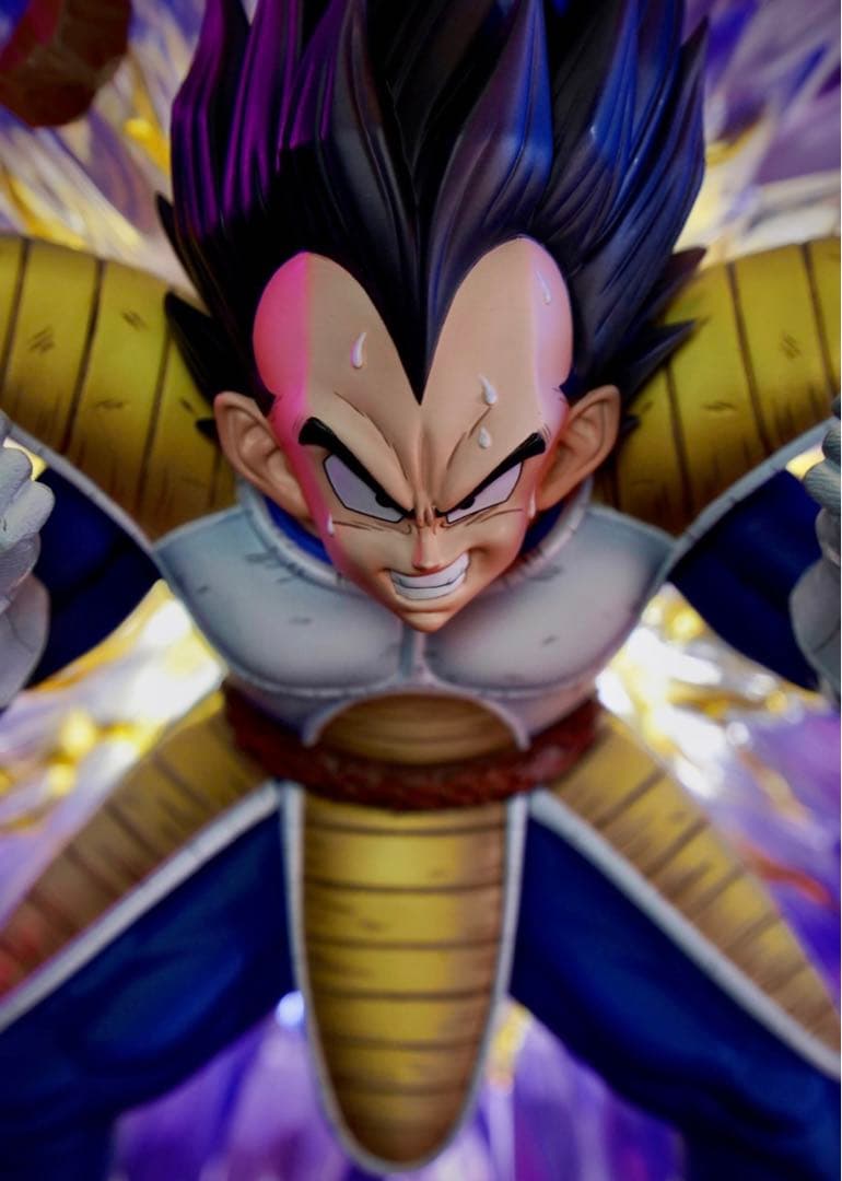 ドラゴンボール 1／4スケール ベジータ 高配版 フィギュア ガレージキット