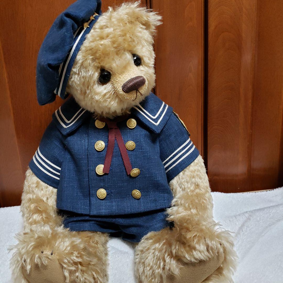 テディベア　約42cm　アーティストベア　セーラー服のベア　国内作家さま