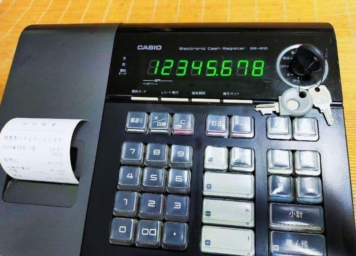 カシオレジスター　SE-S10　人気コンパクト送料無料　100601