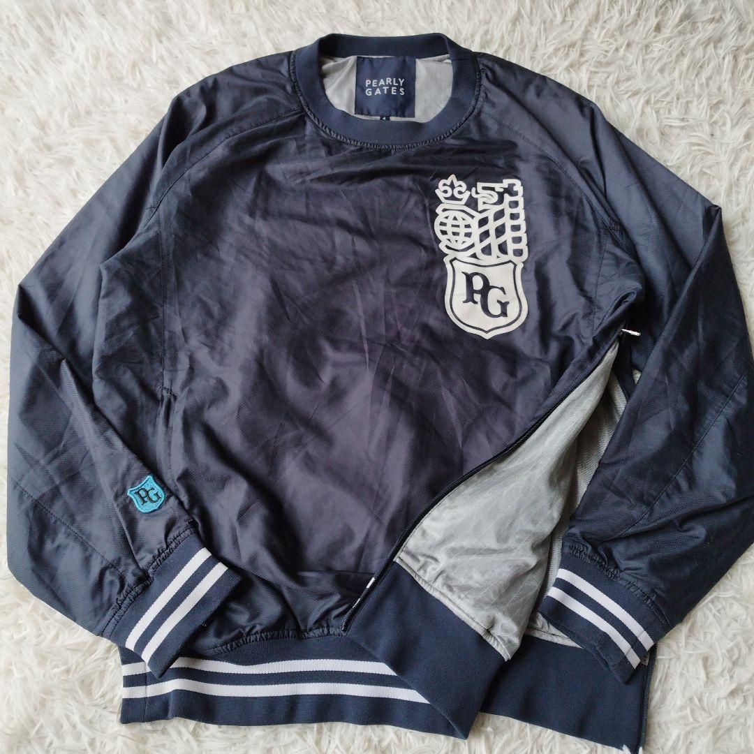 大人気✨パーリーゲイツ 蓄熱 スニードジャック ロゴ ワッペン ネイビー 4/M