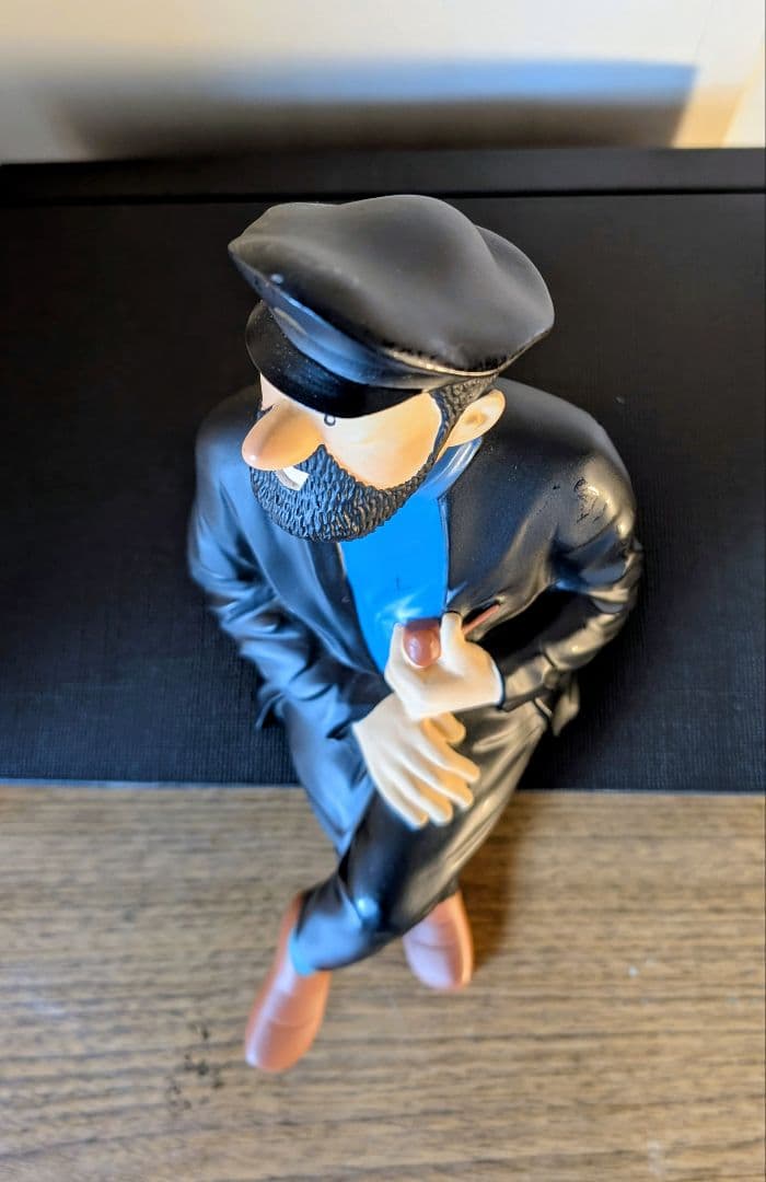 〈タンタンの冒険ハドック船長レジンフィギュアモデル（大）フランス製〉