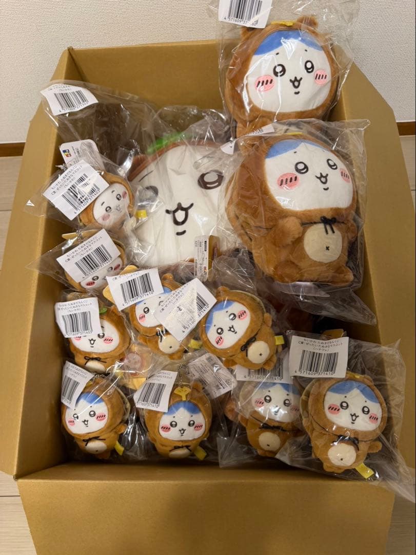 ちいかわコンテンツ　ぬいぐるみ　12点おまとめ