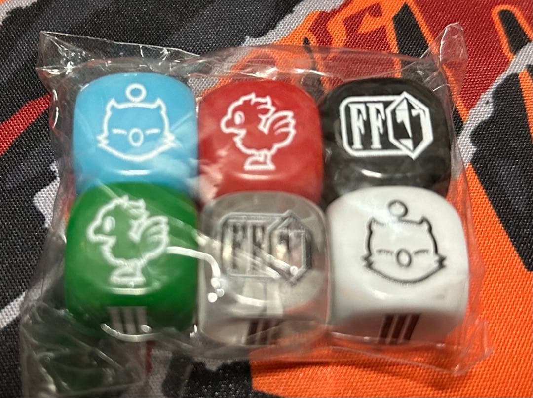 マジック大戦祭　エキスパンションシンボルダイス6個セット　FF MTG