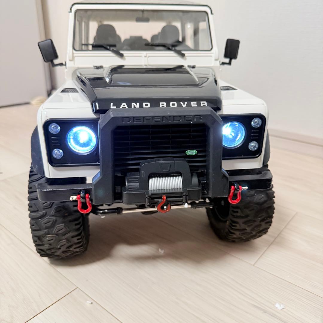 美品　1/8 ランドローバー　ディフェンダー　D110 ピックアップ　ラジコン