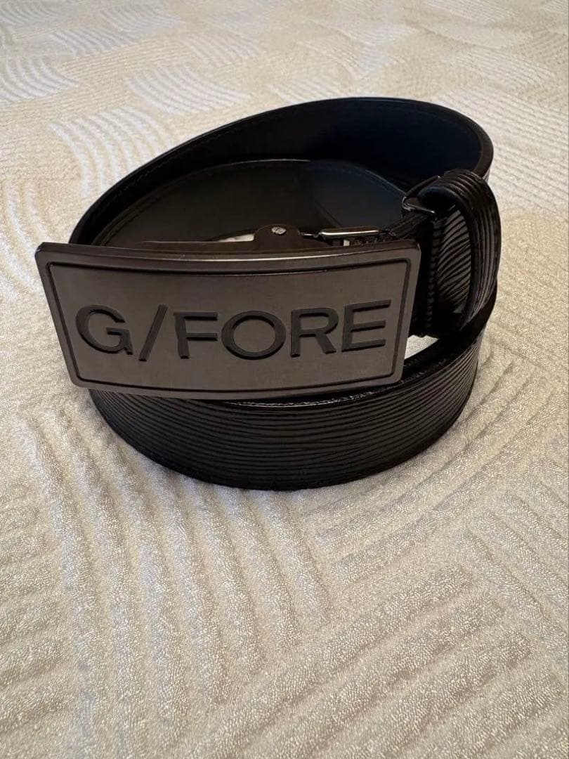 G/FORE ブラックベルト ロゴ入り