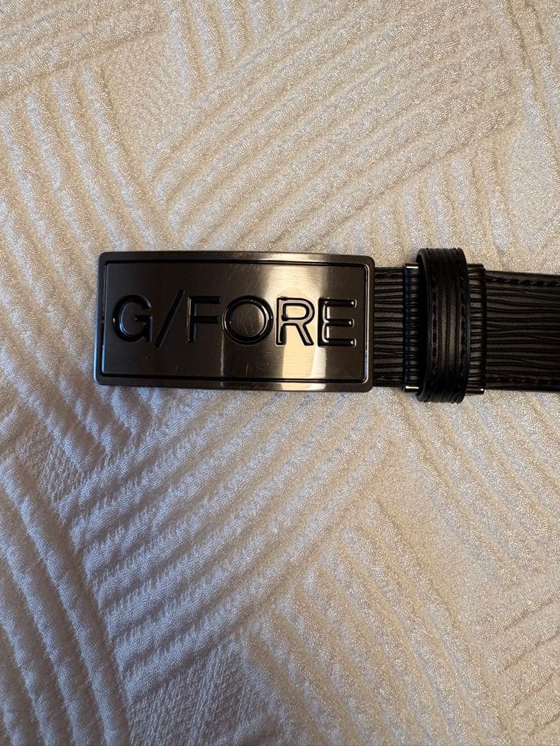 G/FORE ブラックベルト ロゴ入り
