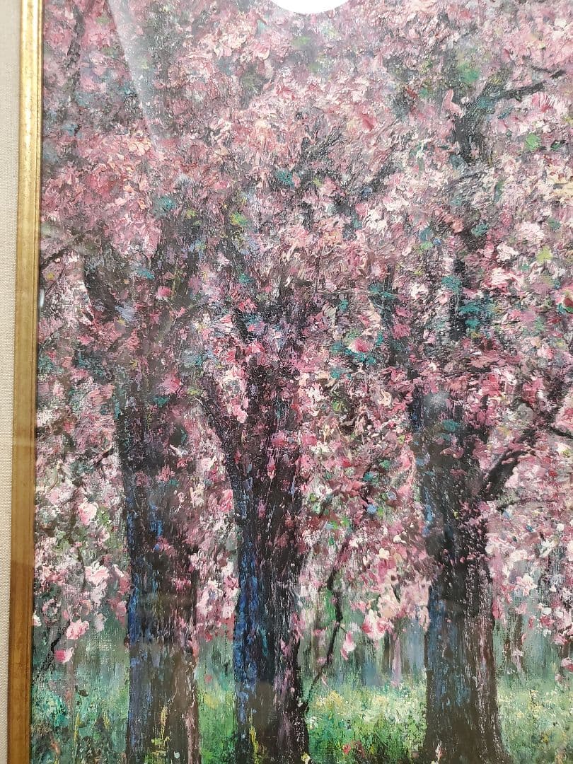 スィベル・ギュレー★F30油彩★光を描く現代印象派の人気作家★人気作品★風景★