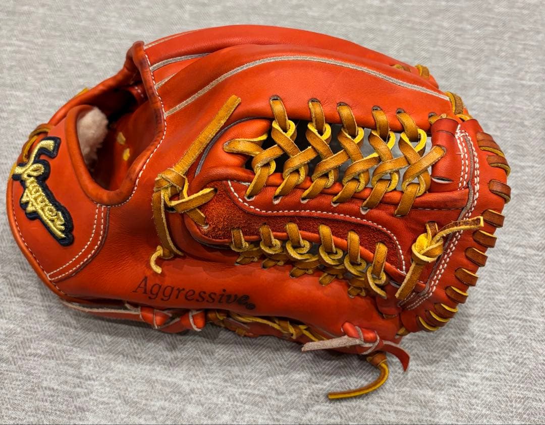 久保田スラッガー・KSG-T1・硬式グラブ・コーティング型付け加工・内野用