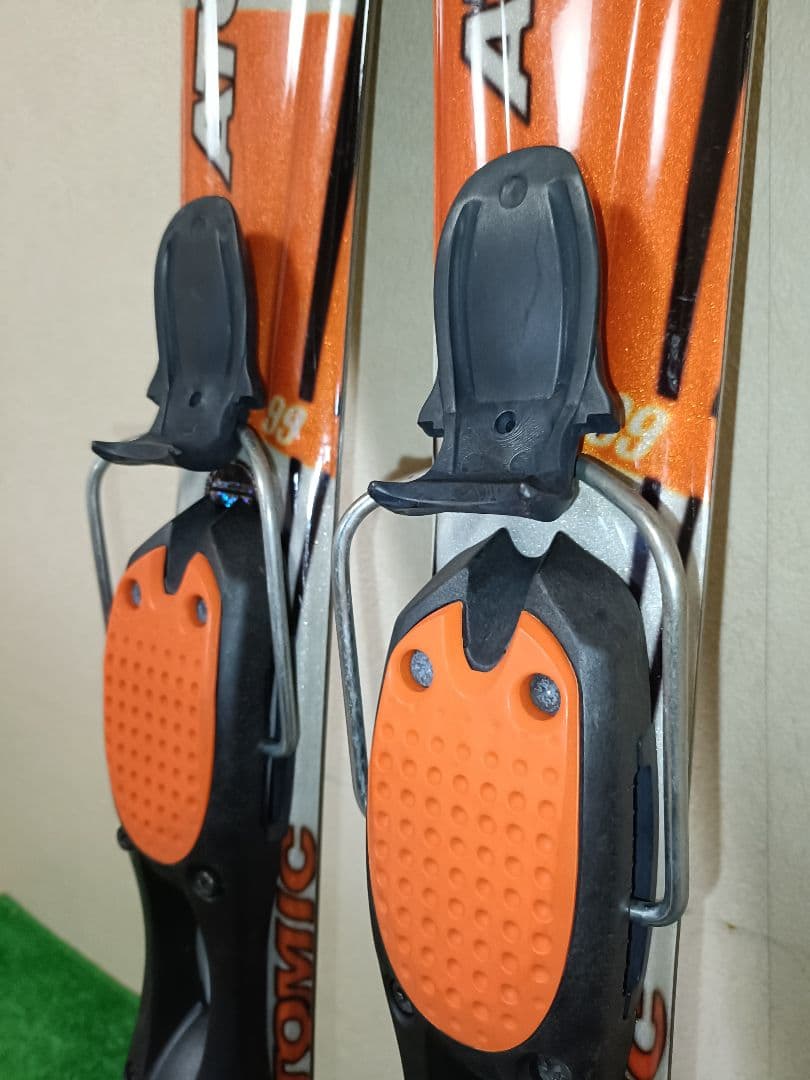 アトミック ショートカービングスキー(98cm)＋ビンディング