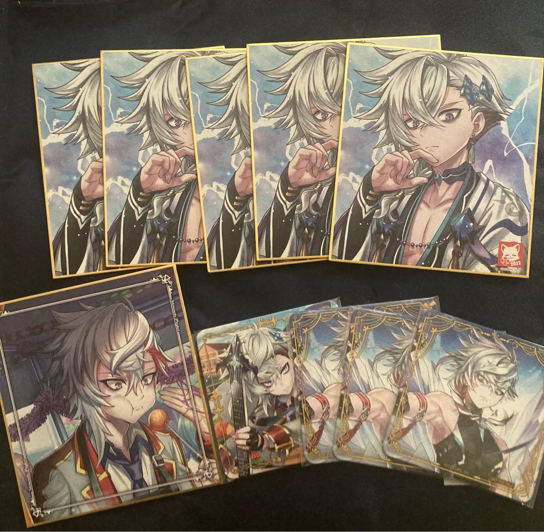 白猫プロジェクト ヴァイス 缶バッジ 色紙 アクスタ コースター まとめ売り