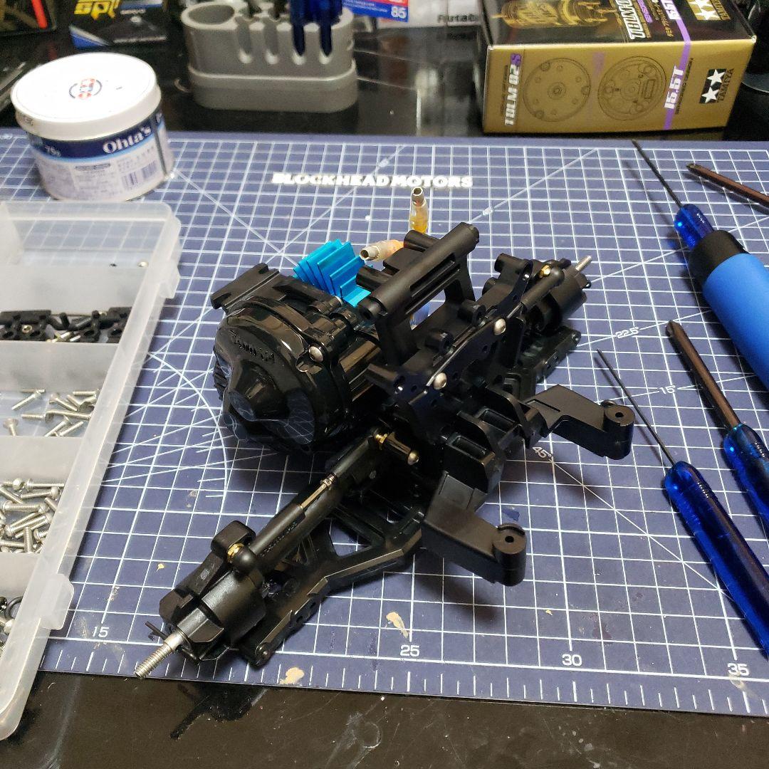 タミヤ 2025 DT04 ファイターネクスジェン カスタム ブラシレスセット③