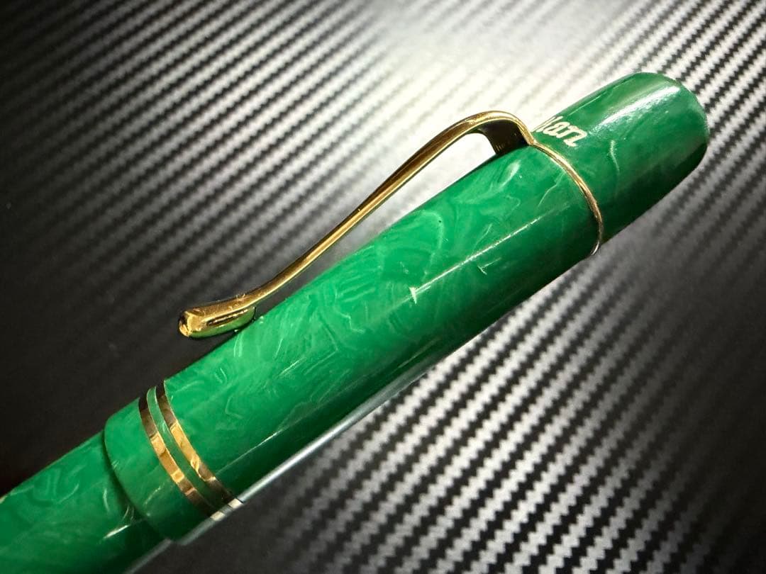 未使用に近い ペリカン 1935 リミテッド グリーン M 中字 万年筆