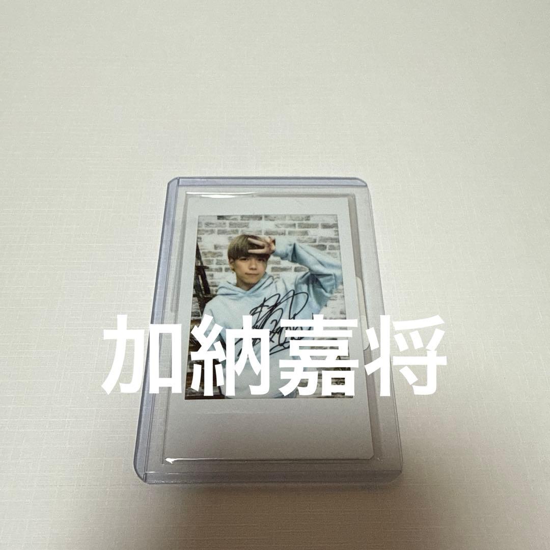 加納嘉将　CLくじ　サイン入りチェキ