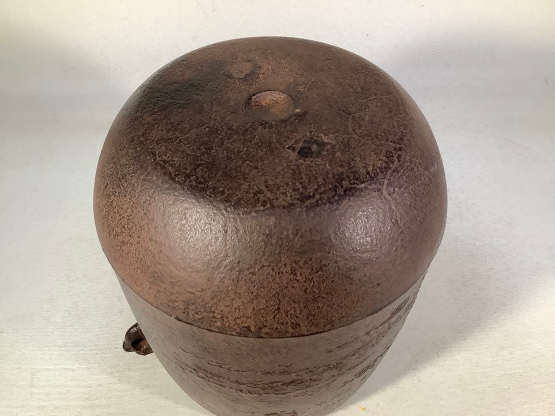 山景の図　肩衝尻張釜　菊池政直　茶道具　送料無料