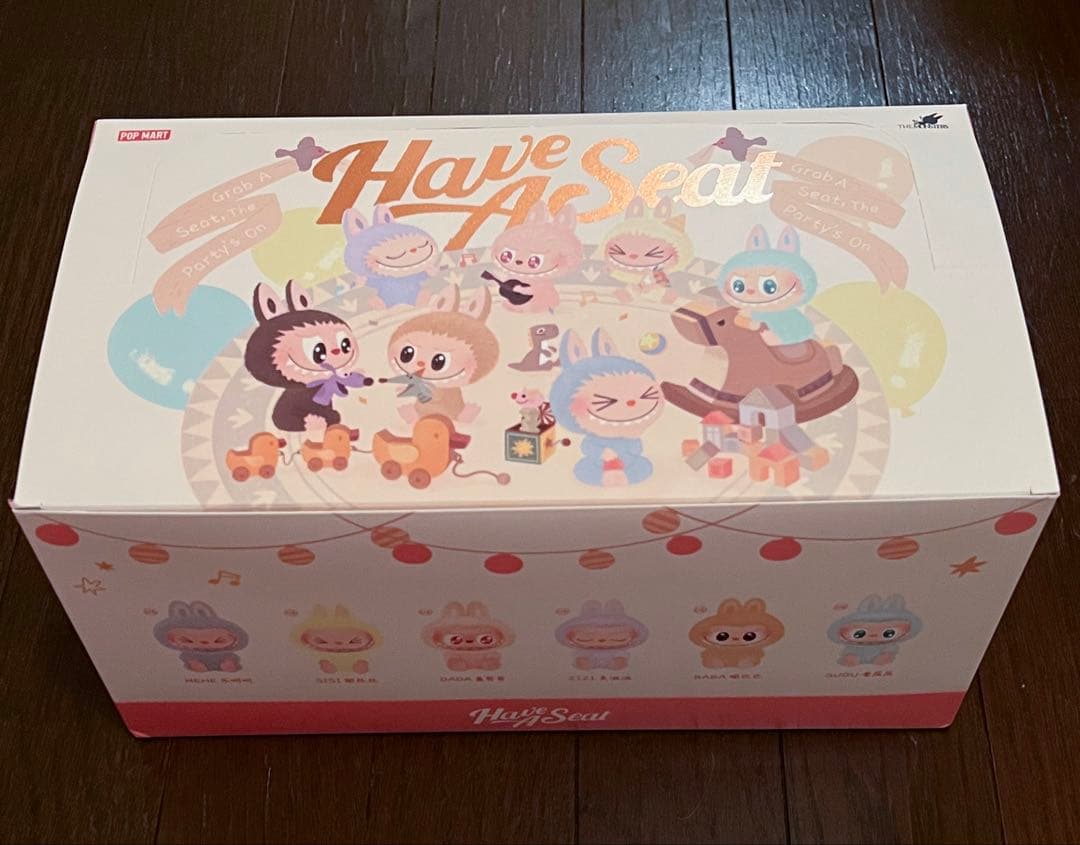 POP MART Have a Seat アソートBOX LABUBU ラブブ