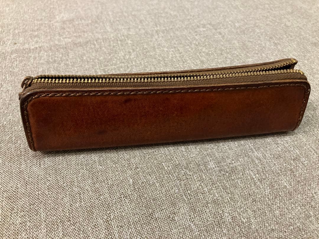 PORTER レザー ペンケース ブラウン