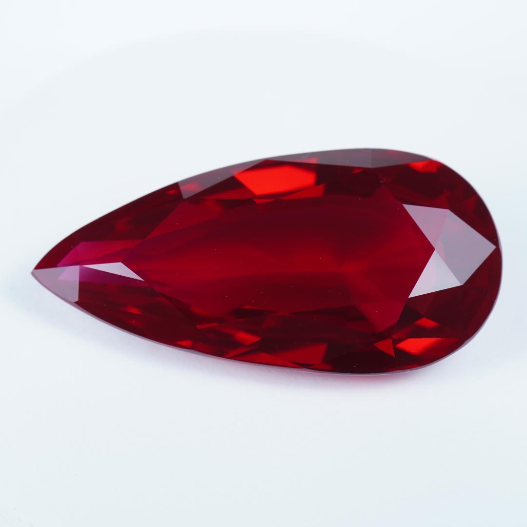 91.96ct ピジョンブラッドカラー 合成ルビー